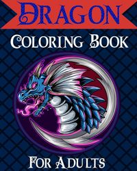 Produktbild: Dragon Coloring Book for Adults