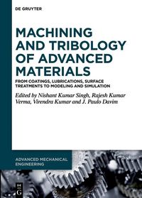 Produktbild: Machining and Tribology of Advanced Materials