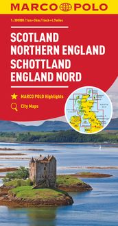 Bild vom Artikel MARCO POLO Regionalkarte Schottland, England Nord 1:300.000 vom Autor 