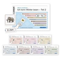 Produktbild: Ich kann W&ouml;rter lesen - Teil 2 - Meine Lesedosen 8-14 im Set