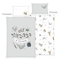 Produktbild: Harry Potter 2474402063 - Bettw&auml;sche (Made in Green), 40x60 cm + 100x135 cm, 100% Baumwolle
