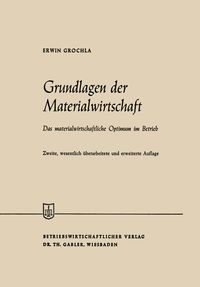 Produktbild: Grundlagen der Materialwirtschaft
