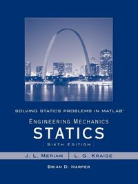 Produktbild: Meriam, J: Solving Statics Problems in MATLAB by Brian Harpe