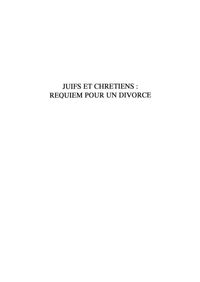 Produktbild: Juifs Et Chretiens
