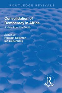 Produktbild: Consolidation of Democracy in Africa