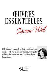 Produktbild: Oeuvres essentielles de Simone Weil