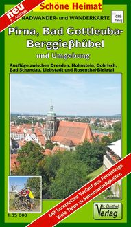 Produktbild: Radwander- und Wanderkarte Pirna, Bad Gottleuba-Bergie&szlig;h&uuml;bel und Umgebung