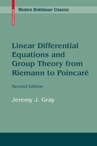 Produktbild: Linear Differential Equations and Group Theory from Riemann to Poincare