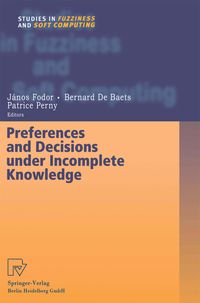 Produktbild: Preferences and Decisions under Incomplete Knowledge