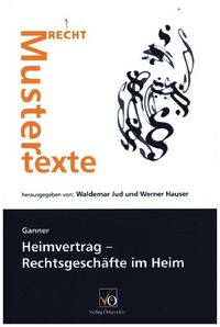 Produktbild: Heimvertrag - Rechtsgesch&auml;fte im Heim