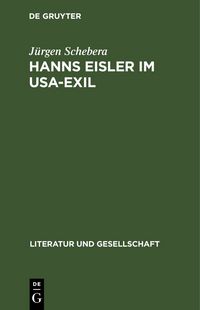 Produktbild: Hanns Eisler im USA-Exil
