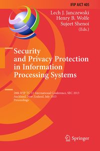 Produktbild: Security and Privacy Protection in Information Processing Systems