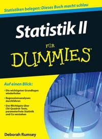 Produktbild: Statistik II f&uuml;r Dummies