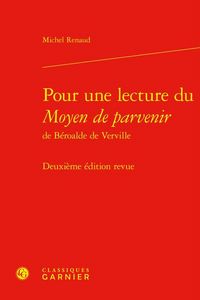 Produktbild: Pour une Lecture du Moyen de Parvenir de Beroalde de Verville