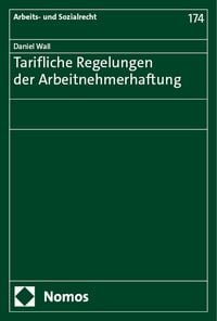 Produktbild: Tarifliche Regelungen der Arbeitnehmerhaftung