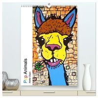 Produktbild: Pop Art Animals - Atelier Zippo (hochwertiger Premium Wandkalender 2027 DIN A2 hoch), Kunstdruck in Hochglanz