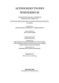 Produktbild: Band VII: O – R. 3. und 4. Lieferung (ouga bis platamuos)