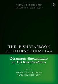 Produktbild: The Irish Yearbook of International Law, Volume 11-12, 2016-17