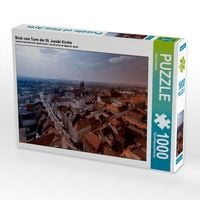 Produktbild: CALVENDO Puzzle Blick vom Turm der St. Jacobi Kirche | 1000 Teile Lege-Gr&ouml;&szlig;e 64x48cm Foto-Puzzle f&uuml;r gl&uuml;ckliche Stunden