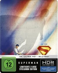 Produktbild: Superman - Limitiertes Steelbook - Cover A (4K Ultra HD+Blu-ray)