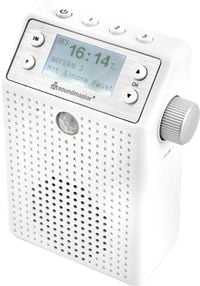 Produktbild: Soundmaster DAB60WE Steckdosenradio DAB+, UKW Bluetooth®, USB Freisprechfunktion, Inkl. Mikrofon, spritzwassergeschützt
