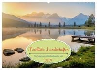 Produktbild: Friedliche Landschaften (Wandkalender 2027 DIN A2 quer), CALVENDO Monatskalender