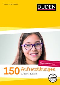 Produktbild: 150 Aufsatz&uuml;bungen 2. bis 4. Klasse