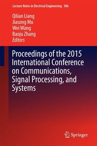 Produktbild: Proceedings of the 2015 International Conference on Communications, Signal Processing, and Systems