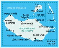 KOMPASS Wanderkarte 234 Madeira 1:50.000