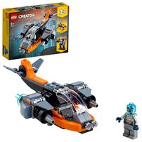 LEGO Creator 31111 3-in-1 Cyber-Drohne, Weltraum-Spielzeug