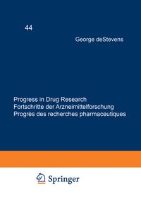 Produktbild: Progress in Drug Research / Fortschritte der Arzneimittelforschung / Progr&egrave;s des recherches pharmaceutiques