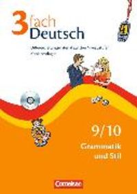 Produktbild: 3fach Deutsch - Differenzierungsmaterial auf drei Niveaustufen - 9./10. Jahrgangsstufe