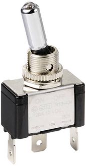 Produktbild: TRU COMPONENTS TC-11193848 Kippschalter 12 V/DC 20A 1 x Aus/Ein rastend 1St.