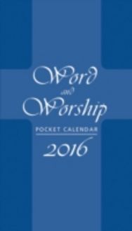 Produktbild: LAVORNE, R: Word and Worship Pocket Calendar 2016