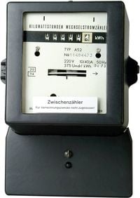 Produktbild: Kopp 192200011 Wechselstromz&auml;hler mechanisch 1St.