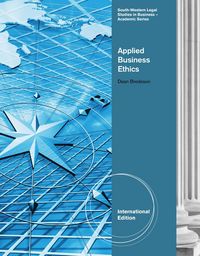 Produktbild: Bredeson, D: Applied Business Ethics