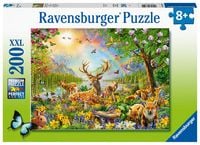 Produktbild: Kinderpuzzle 200 XXL Teile - Anmutige Hirschfamilie