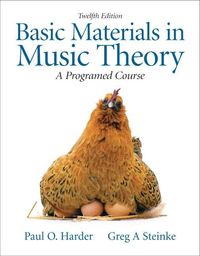 Produktbild: Steinke, G: Basic Materials in Music Theory