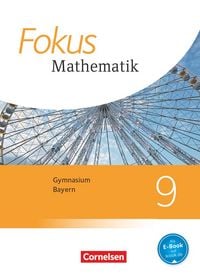 Produktbild: Fokus Mathematik - Bayern - Ausgabe 2017 - 9. Jahrgangsstufe