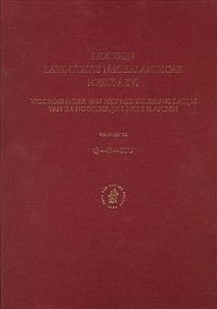 Produktbild: Lexicon Latinitatis Nederlandicae Medii Aevi