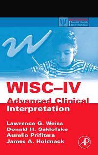 Produktbild: Holdnack, J: WISC-IV Advanced Clinical Interpretation