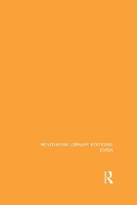 Produktbild: Routledge Library Editions: Syria