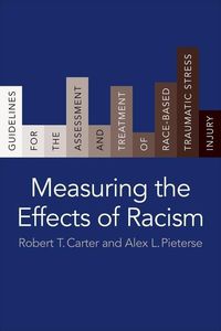 Produktbild: Carter, R: Measuring the Effects of Racism