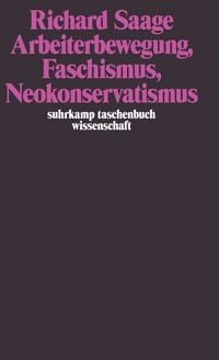 Produktbild: Arbeiterbewegung, Faschismus, Neokonservatismus