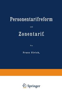 Produktbild: Personentarifreform und Zonentarif