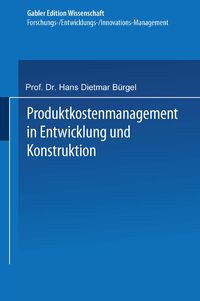Produktbild: Produktkostenmanagement in Entwicklung und Konstruktion