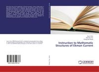 Produktbild: Instruction to Mathematic Structures of Ekman Current