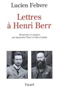 Produktbild: Lettres &agrave; Henri Berr