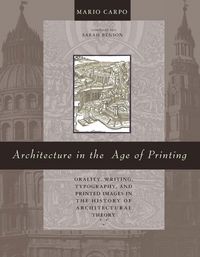 Produktbild: Architecture in the Age of Printing