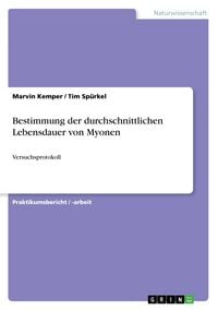 Produktbild: Bestimmung der durchschnittlichen Lebensdauer von Myonen